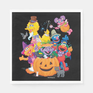 Sesame Street Pals HAPPY HALLOWEEN Pappersservett
