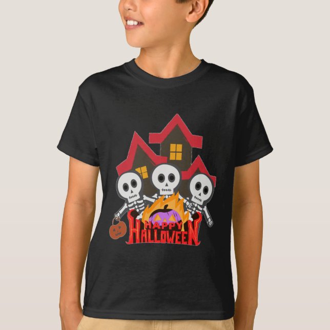 Sesame Street Pals | Happy halloween T-Shirt (Framsida)