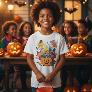 Sesame Street Pals HAPPY HALLOWEEN T Shirt