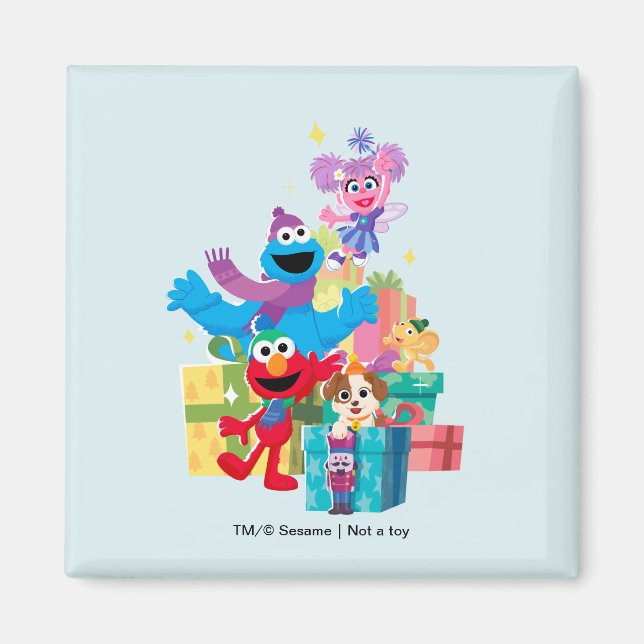 Sesame Street Pals och Presenter Magnet (Framsidan)