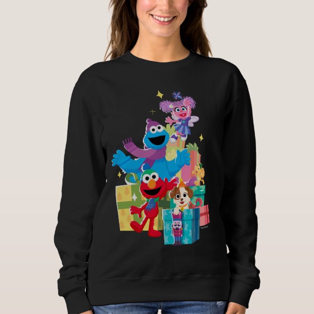 Sesame Street Pals och Presenter T Shirt (Framsida)