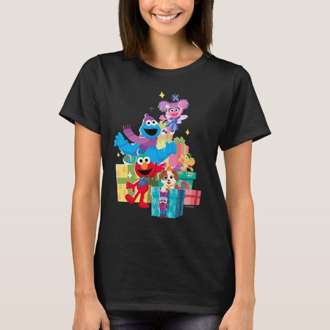Sesame Street Pals och Presenter T Shirt (Framsida)