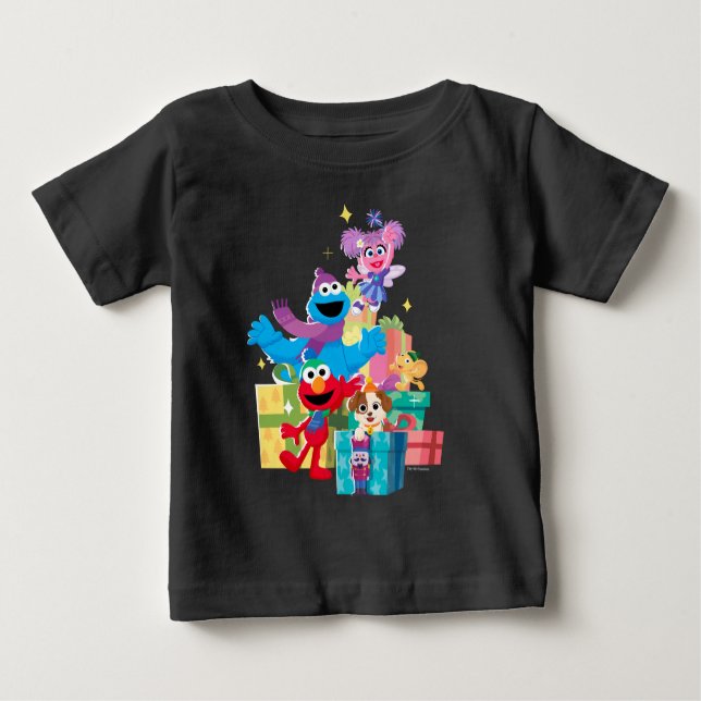 Sesame Street Pals och Presenter T Shirt (Framsida)