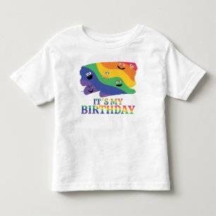 Sesame Street Pals Rainbow Birthday T Shirt