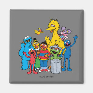 Sesame Street Pals Wave Magnet