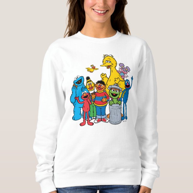 Sesame Street Pals Wave T Shirt (Framsida)