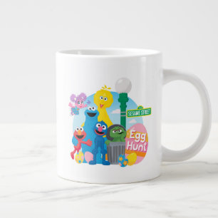 Sesame Street Påskägg Hunt Jumbo Mugg