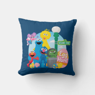 Sesame Street Påskägg Hunt Kudde