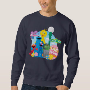 Sesame Street Påskägg Hunt Lång Ärmad Tröja