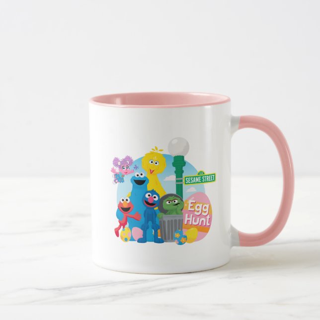 Sesame Street Påskägg Hunt Mugg (Höger)