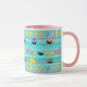 Sesame Street Påskägg Mönster Mugg