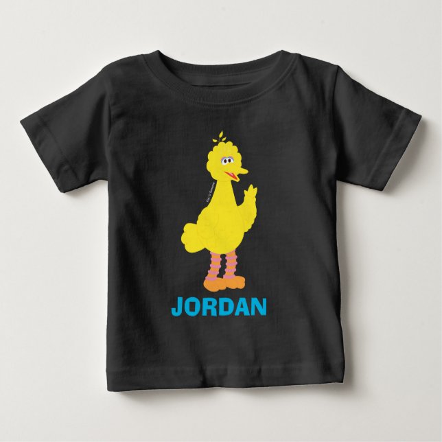 Sesame Street | Personlig Big Bird T Shirt (Framsida)