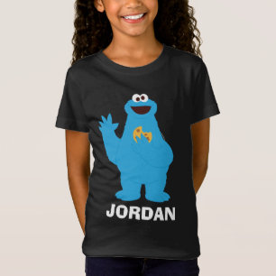 Sesame Street Personlig Cookie Monster Baby B T Shirt