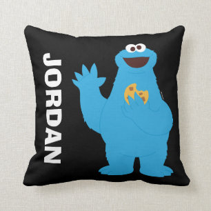 Sesame Street   Personlig Cookie Monster Kudde