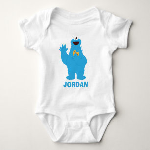 Sesame Street Personlig Cookie Monster T Shirt