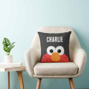Sesame Street   Personlig Elmo Big Ansikte Kudde