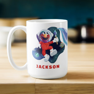 Sesame Street Personlig Elmo Rymden Kaffemugg