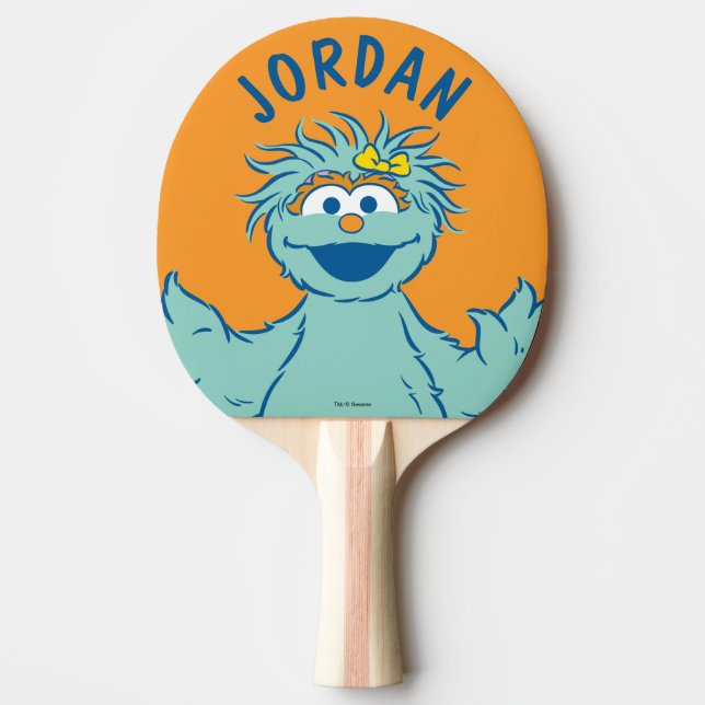 Sesame Street | Personlig Rosita Pingisracket (Framsidan)