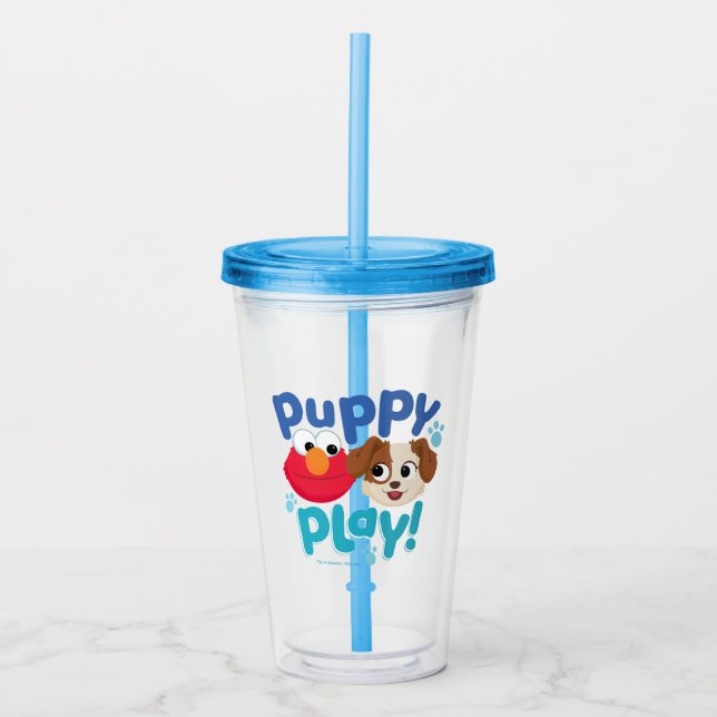Sesame Street | Puppy Play Elmo & Tango Take Away Mugg (Framsida)