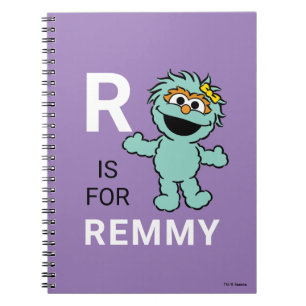 Sesame Street   R är för Rosita   Lägg till ditt n Anteckningsbok