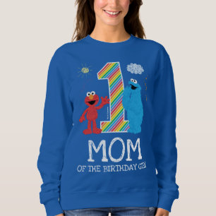 Sesame Street Rainbow 1st Birthday MAMMA T Shirt
