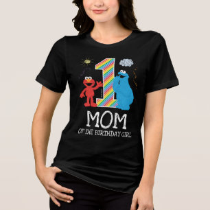 Sesame Street Rainbow 1st Birthday MAMMA T Shirt