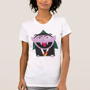 Sesame Street Räkning von Count Illustration T Shirt