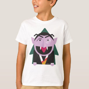 Sesame Street Räkning von Count Illustration T Shirt