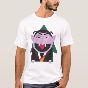Sesame Street Räkning von Count Illustration T Shirt