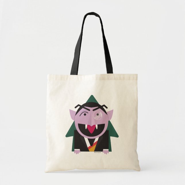 Sesame Street | Räkning von Count Illustration Tygkasse (Framsidan)