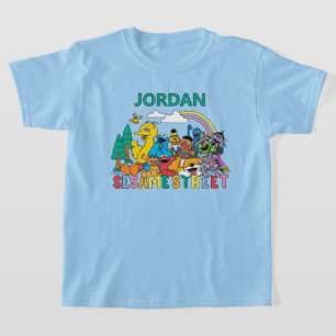 Sesame Street   Regnbågsvåg T Shirt
