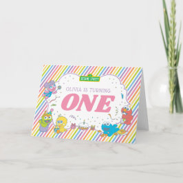 Sesame Street | Rensad första födelsedag Kort