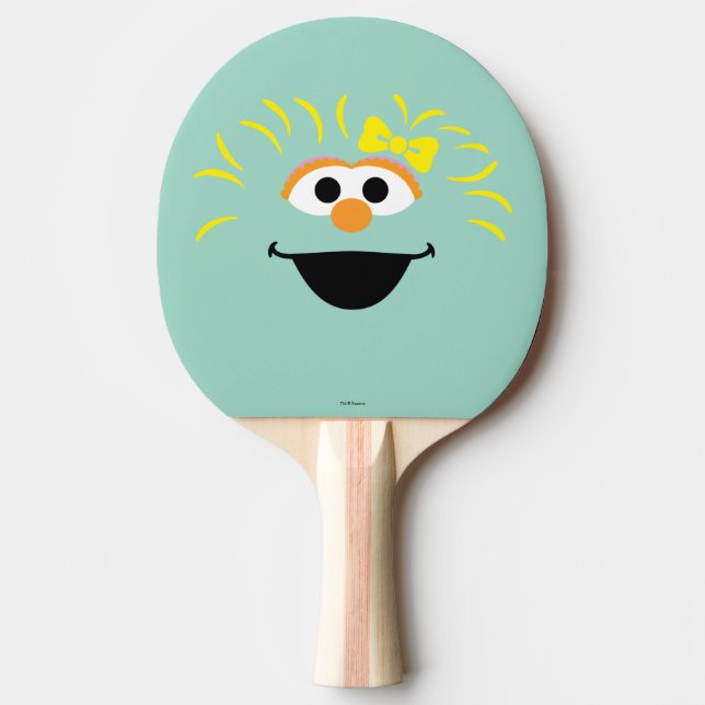 Sesame Street | Rosita Ansikte Art Pingisracket (Framsidan)