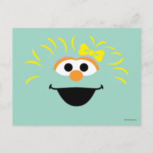 Sesame Street Rosita Ansikte Art Vykort