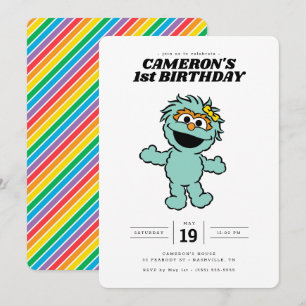 Sesame Street Rosita - Birthday Inbjudningar