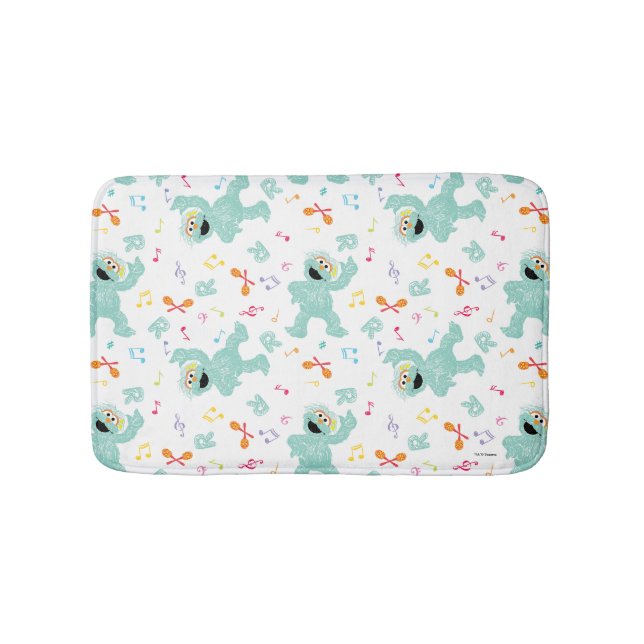 Sesame Street | Rosita Music Scribble Mönster Badrumsmatta (Framsidan)