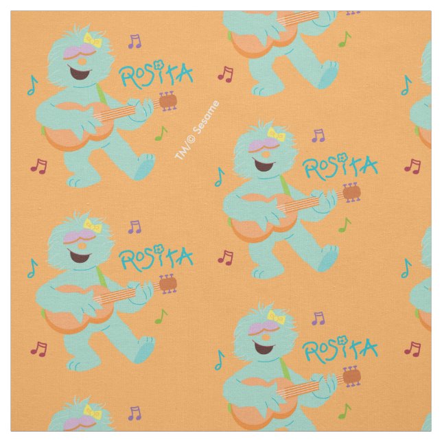 Sesame Street | Rosita Playing Guitar Tyg (Provkarta)
