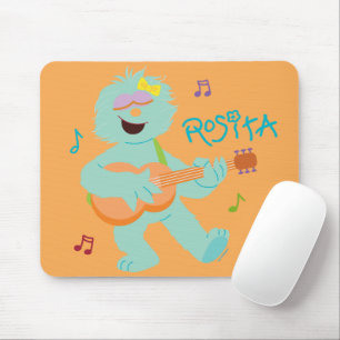 Sesame Street Rosita spelar gitarr Musmatta