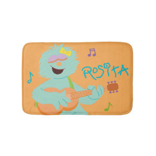 Sesame Street   Rosita Spelar Guitar Badrumsmatta