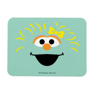 Sesame Street Rositas ansiktskonst Magnet