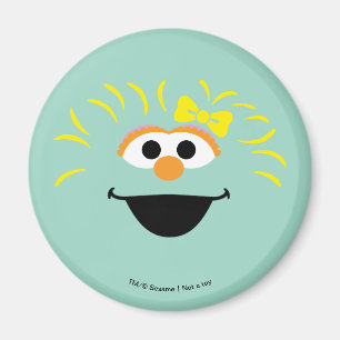 Sesame Street Rositas ansiktskonst Magnet