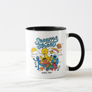Sesame Street Sedan 1969 Mugg