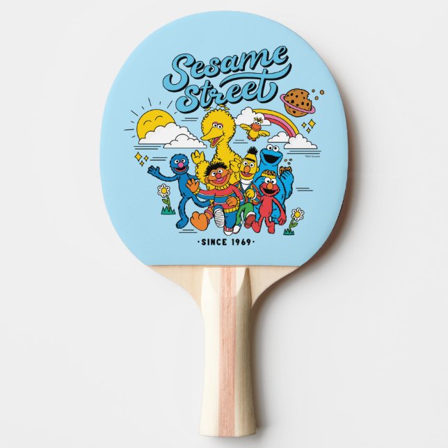 Sesame Street | Sedan 1969 Pingisracket (Framsidan)