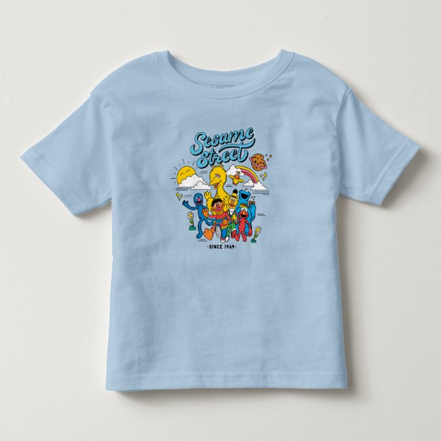 Sesame Street | Sedan 1969 T Shirt (Framsida)