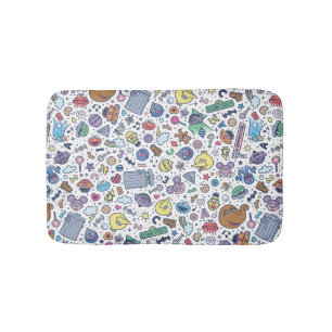 Sesame Street Sesame Pals Doodle Mönster Badrumsmatta