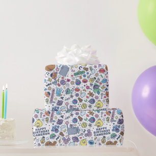 Sesame Street   Sesame Pals Doodle Mönster Presentpapper