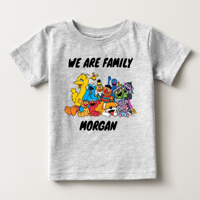 Sesame Street | Sesame Pals | Familj, lägg till Na T Shirt (Framsida)