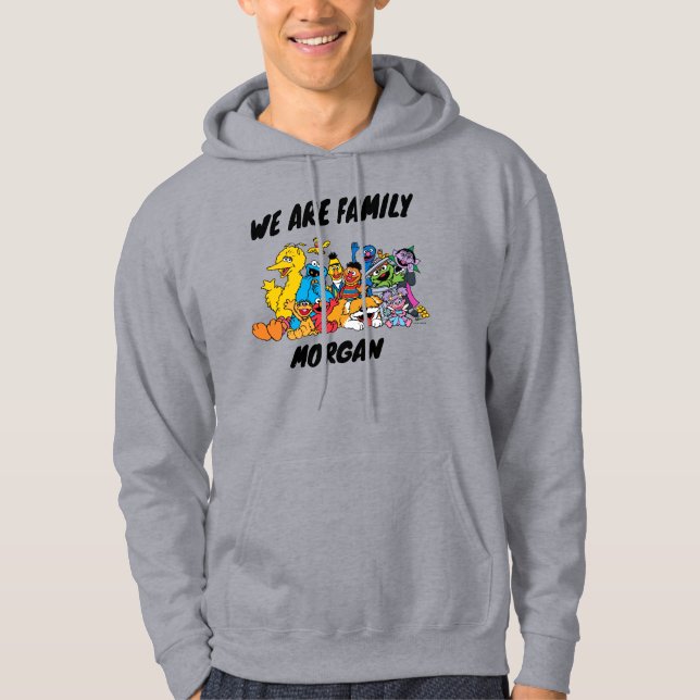 Sesame Street | Sesame Pals Group Porträtt Hoodie (Framsida)