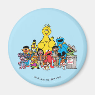 Sesame Street   Sesame Pals Hanging Out Magnet