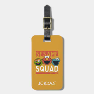 Sesame Street - Sesame Squad Bagagebricka